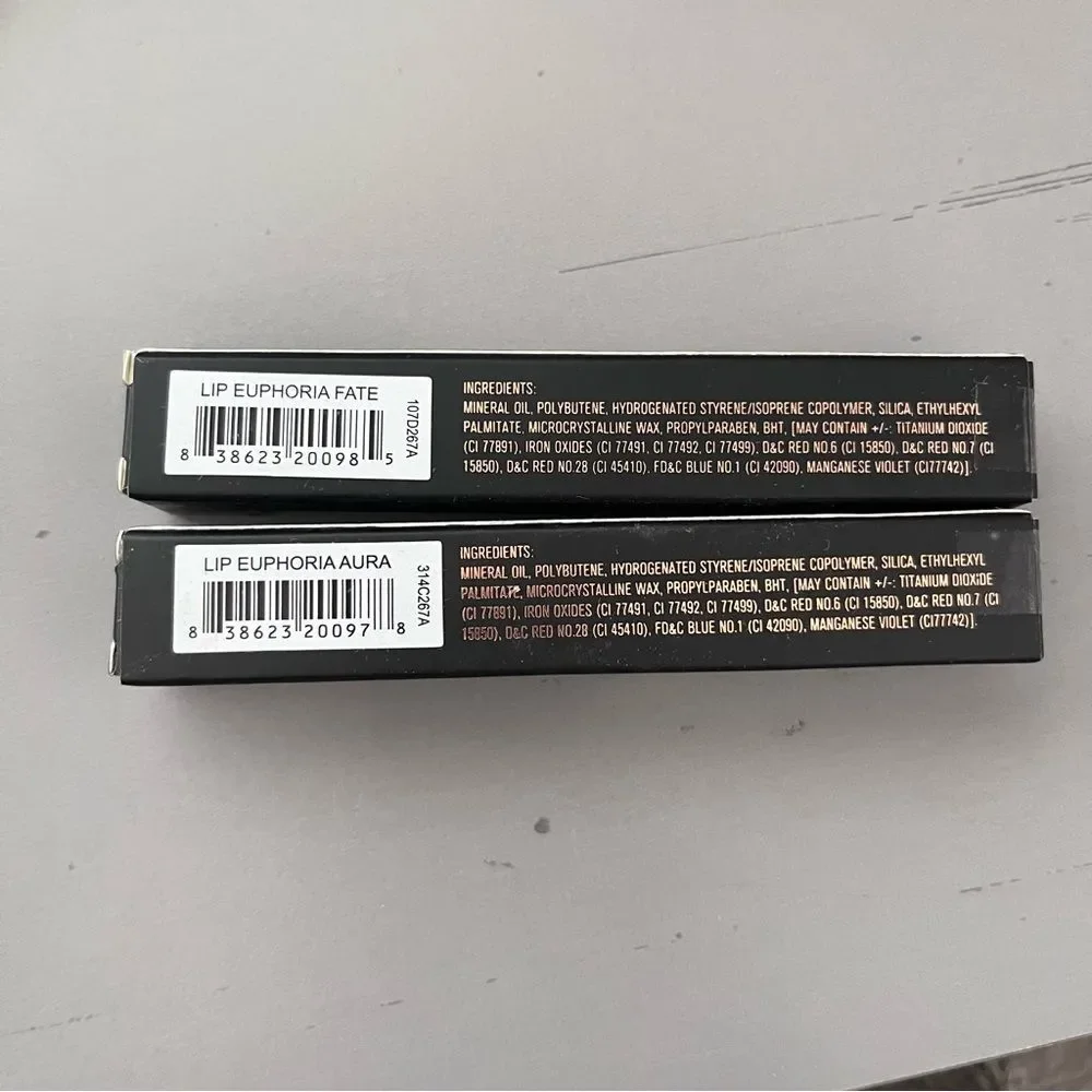 Revolution Lip Euphoria Butter Soft Matte Lip Color Set Fate and Aura